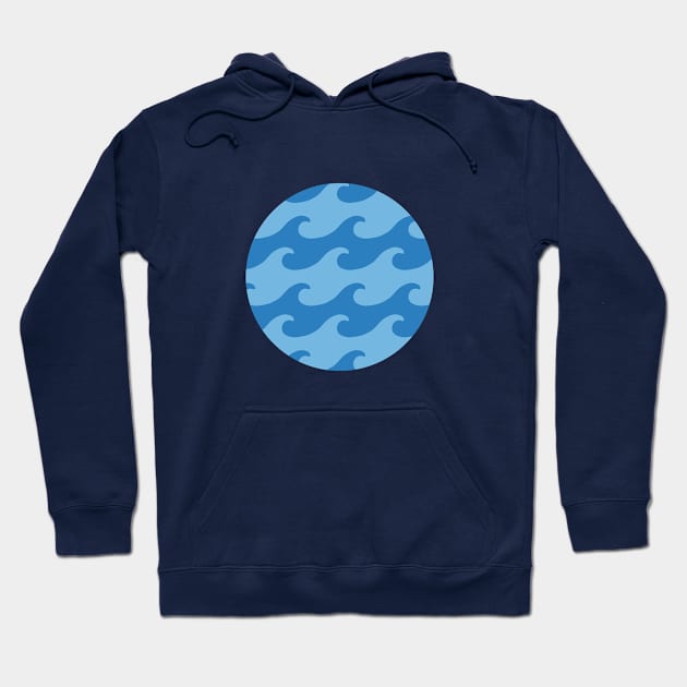 Waves Hoodie by Eduardo Tejedor